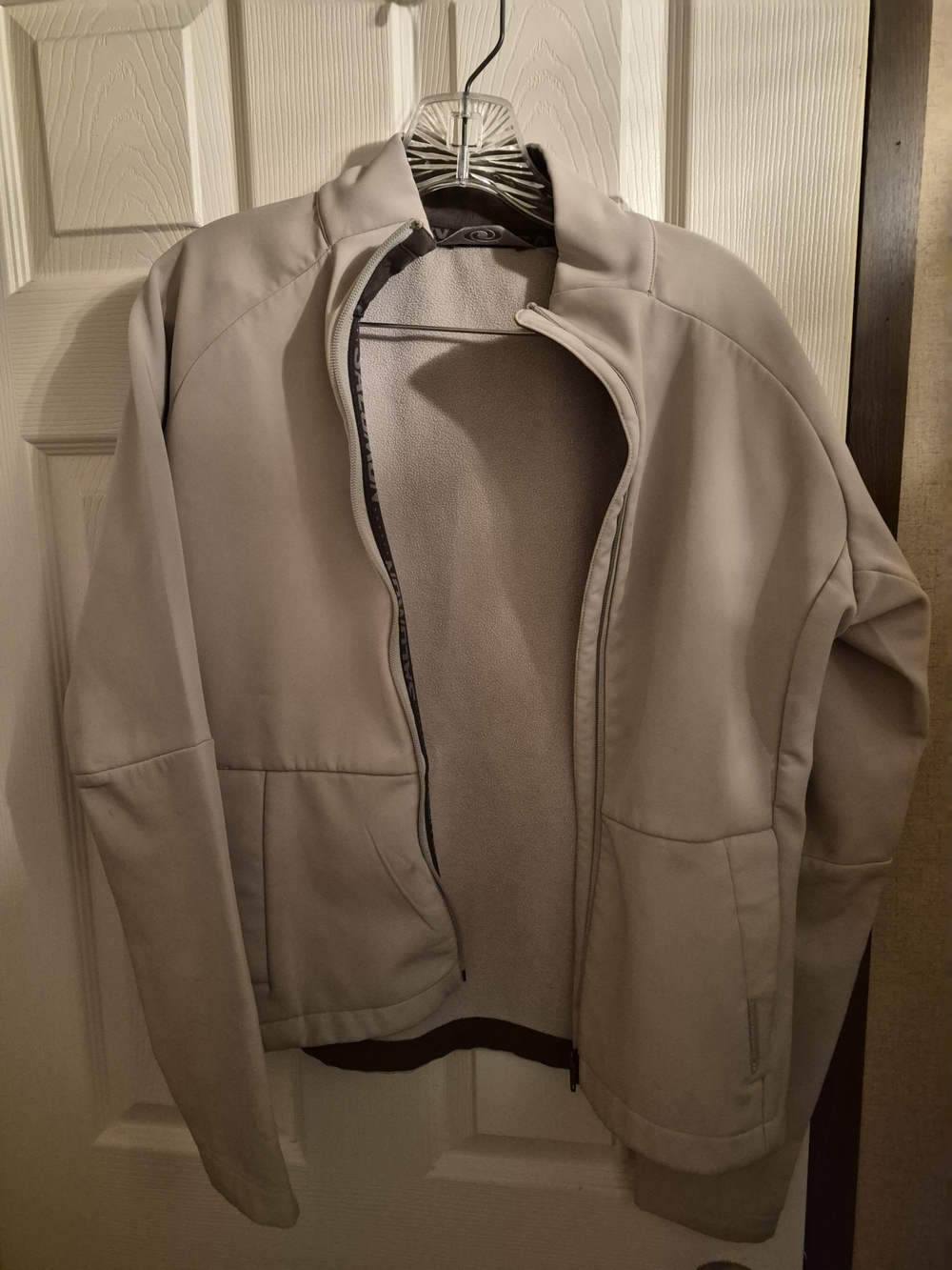 Salomon Light Gray Men's Softshell Jacket